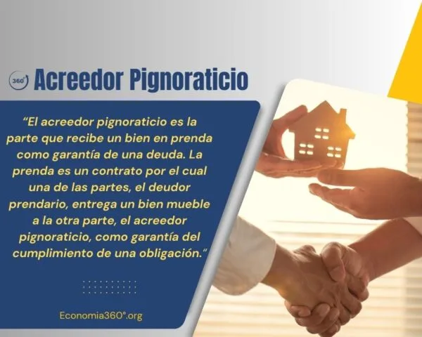 Acreedor pignoraticio: Qué significa y cómo funciona