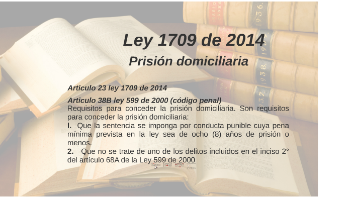 Artículo 38 del Código Penal: Qué es la PRISIÓN DOMICILIARIA
