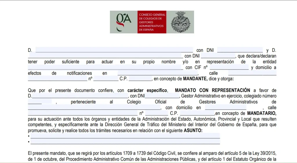 Cambio de NOMBRE del COCHE de segunda mano: guía fácil