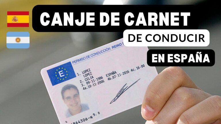 canje del permiso de conducir requisitos y procesos clave