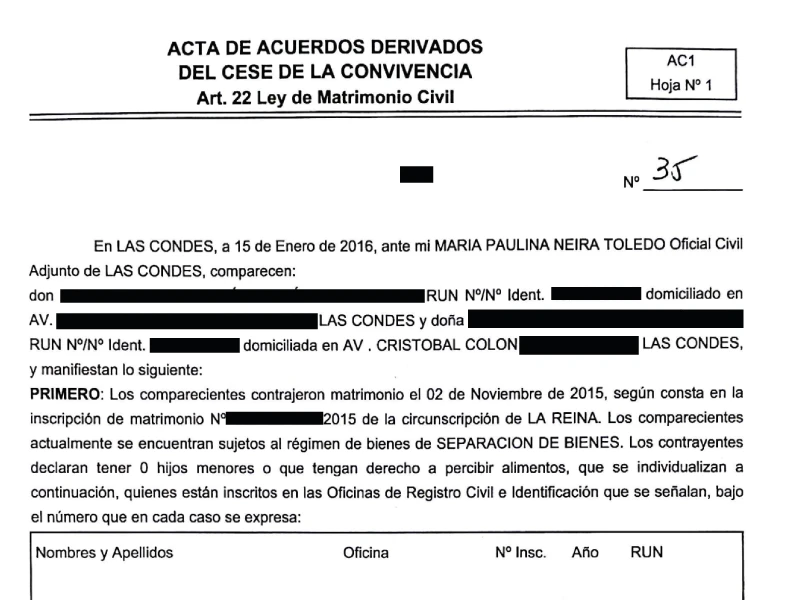 Cese de Convivencia en Chile: Cómo Solicitarlo y Sus Claves
