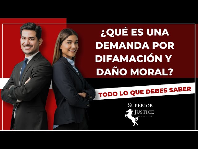 Cómo DEMANDAR POR DIFAMACIÓN y DAÑO MORAL en EE.UU