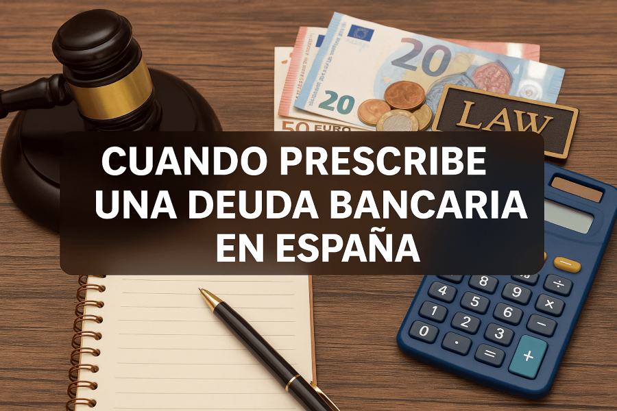 cómo funciona la prescripción de deudas en España en 2026