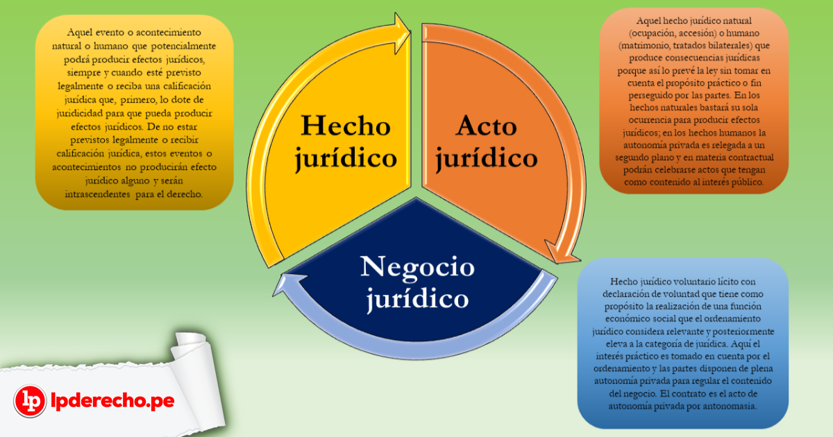 Cómo ilustran hechos y ejemplos los conceptos jurídicos y su valor