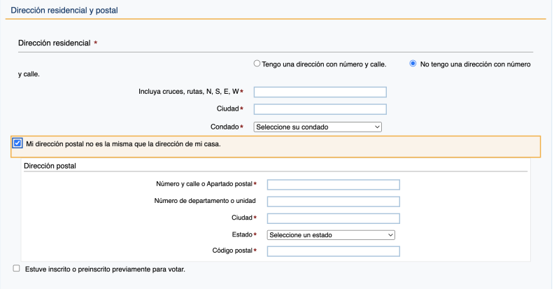 Cómo puedo cambiar mi lugar de votación fácilmente