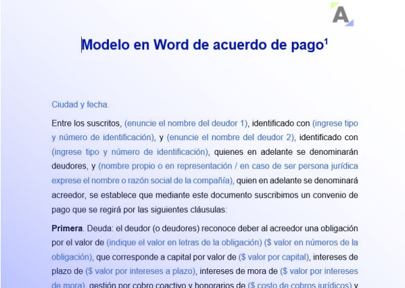 Cómo redactar una carta efectiva para pagar una deuda