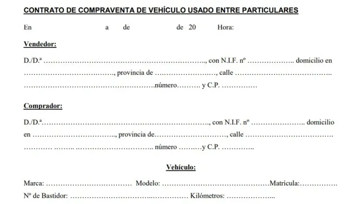 cuál es el mejor modelo de contrato de compraventa para particulares