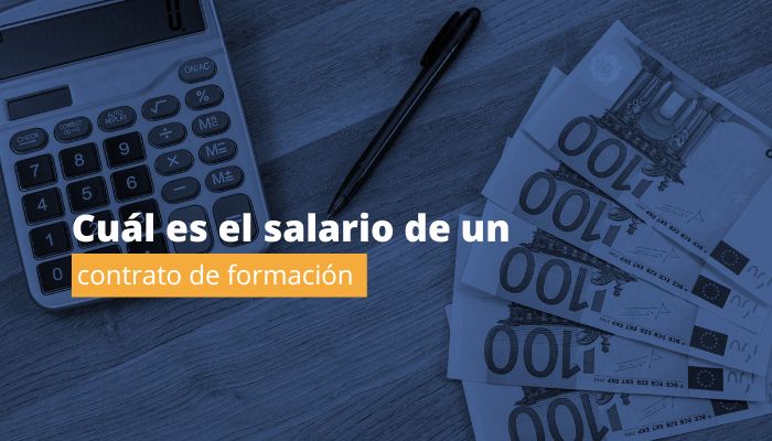 Cuáles son las claves del salario en el contrato de formación