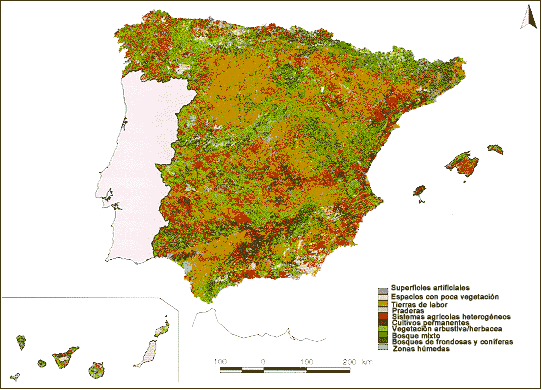 Cuáles son los principales usos y clasificación del suelo en España