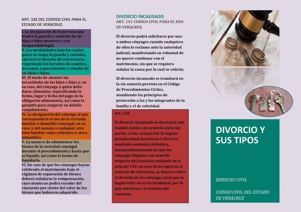 CUÁNTO COSTA UN DIVORCIO EN VERACRUZ: INCAUSADO Y MÁS