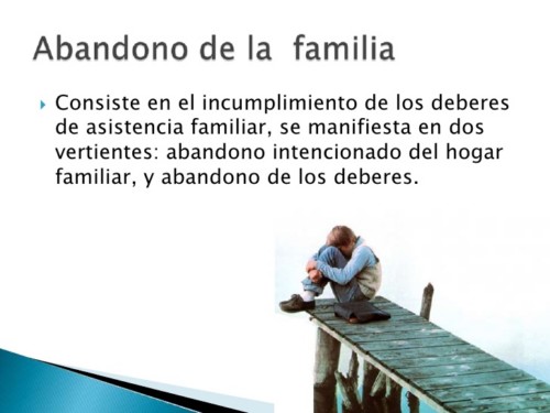 En qué consiste el delito de abandono familiar y qué implica para menores
