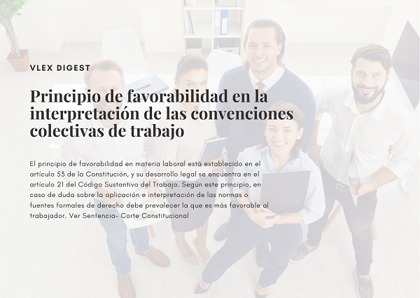 En qué consiste el principio de favorabilidad laboral en caso de duda
