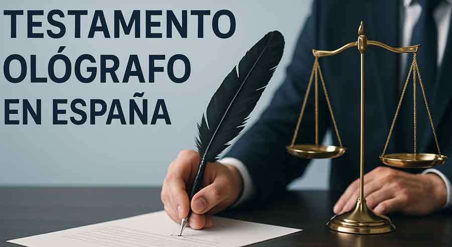 Es válido un testamento ológrafo en España y cómo impugnarlo