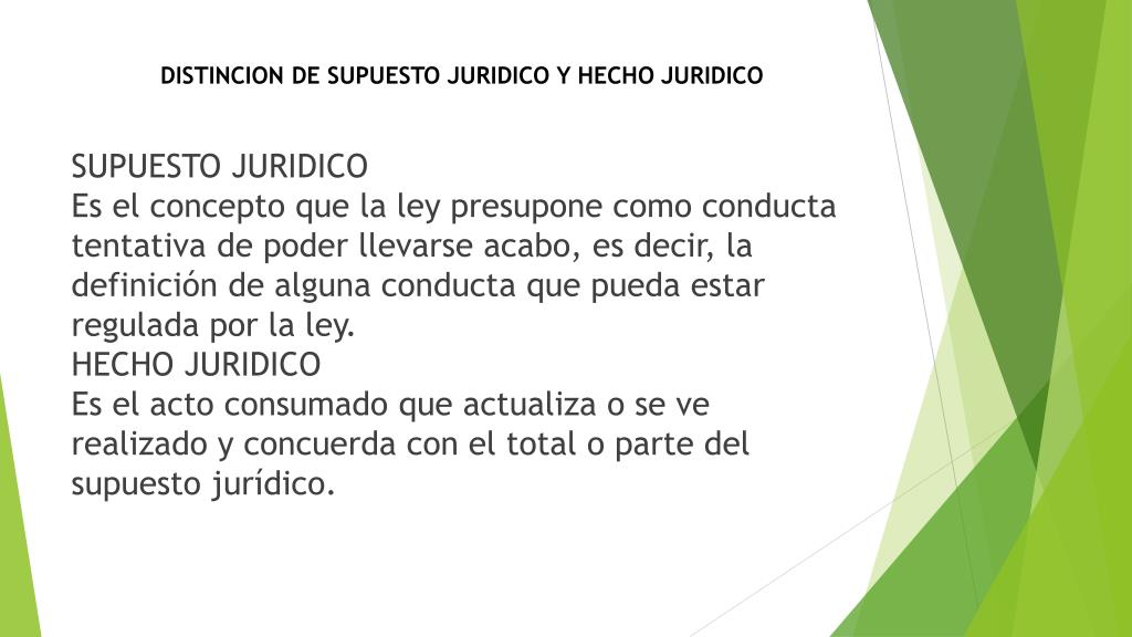 HECHO JURÍDICO en ESPAÑA: Ejemplos y CONCEPTOS CLAVE