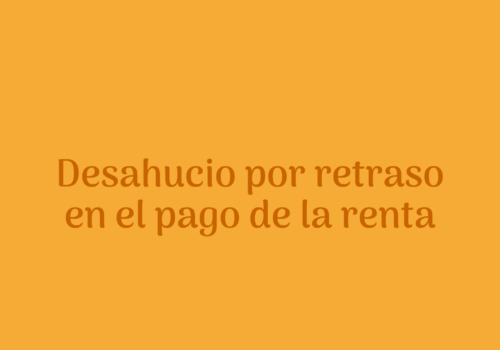 Madre de alquiler: RECLAME por retraso o cancelación