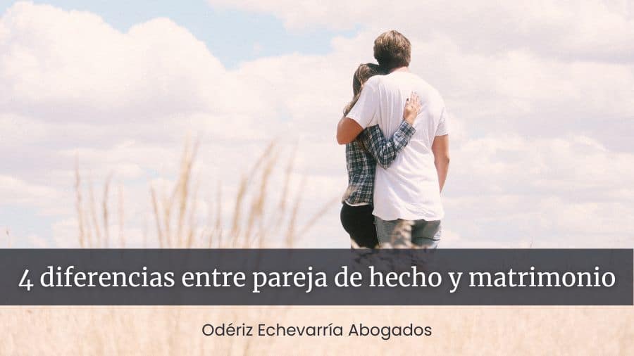 MATRIMONIO vs PAREJA DE HECHO: TRÁMITES Y DIFERENCIAS