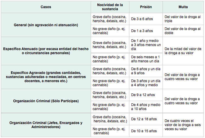 Multa por drogas: CONSECUENCIAS y SANCIONES en España