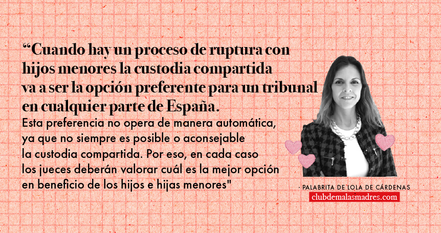 Qué es un CONVENIO REGULADOR DE CUSTODIA COMPARTIDA