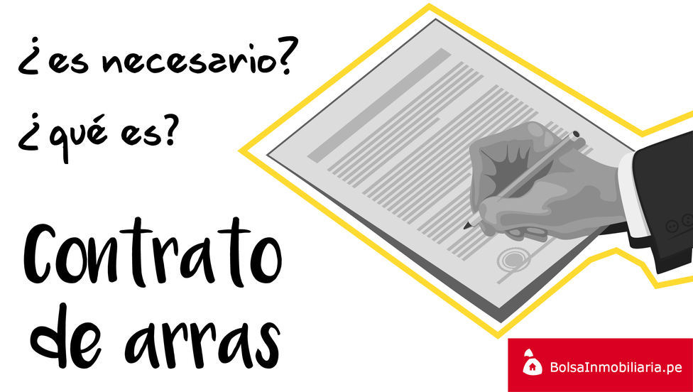 Puede una INMOBILIARIA firmar un CONTRATO DE ARRAS