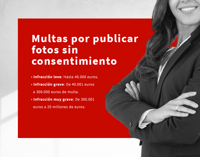 Puedo ser multado por publicar fotos sin consentimiento en redes sociales