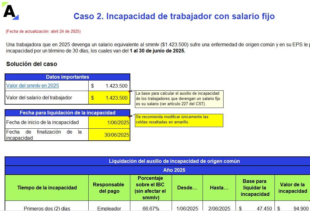 Qué debes saber sobre la Incapacidad Laboral en Colombia 2026