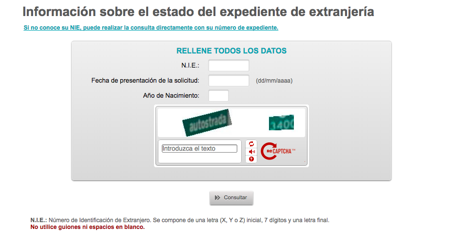 Qué es el expediente de extranjería y cuál es su valor y estado