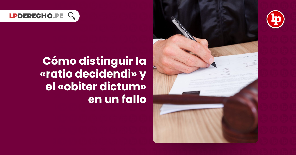 Qué es el Ratio Decidendi en Derecho Procesal y por qué es importante