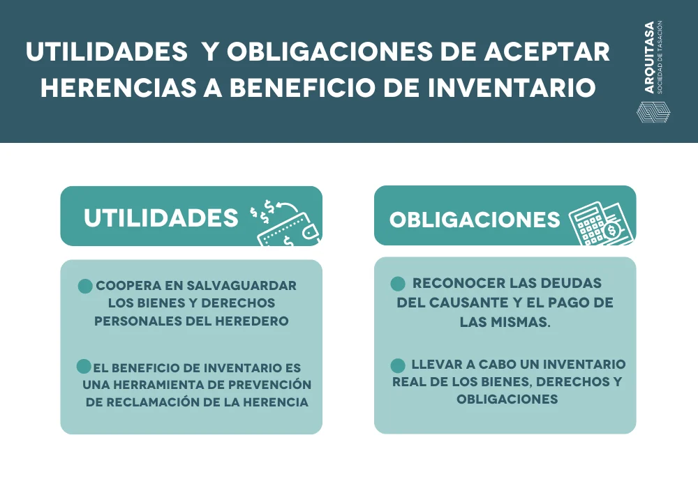 Qué es la aceptación de herencia a beneficio de inventario