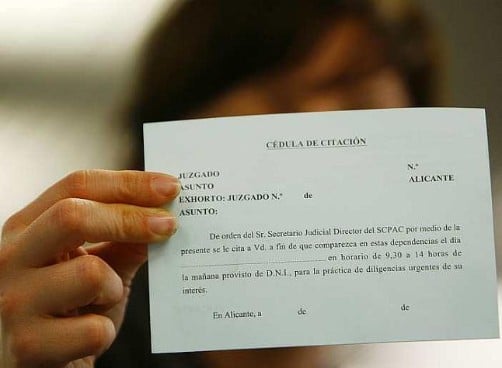 Qué es la cédula de citación y cómo actuar ante ella