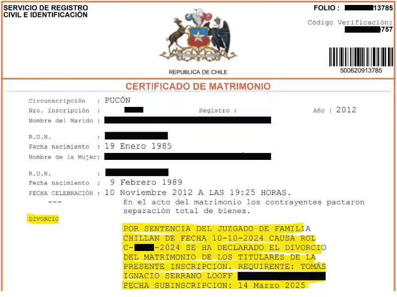 Qué es la separación de hecho en Chile y cómo tramitarla