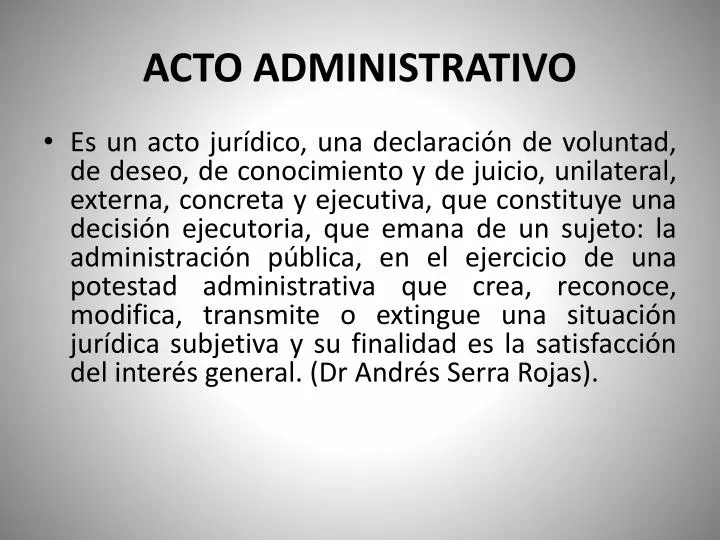Qué es un acto motivado en motivación administrativa y acciones jurídicas