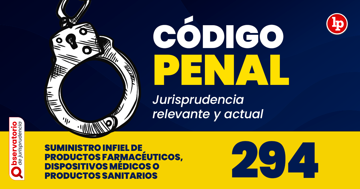 Qué establece el artículo 294 del Código Penal de Colombia