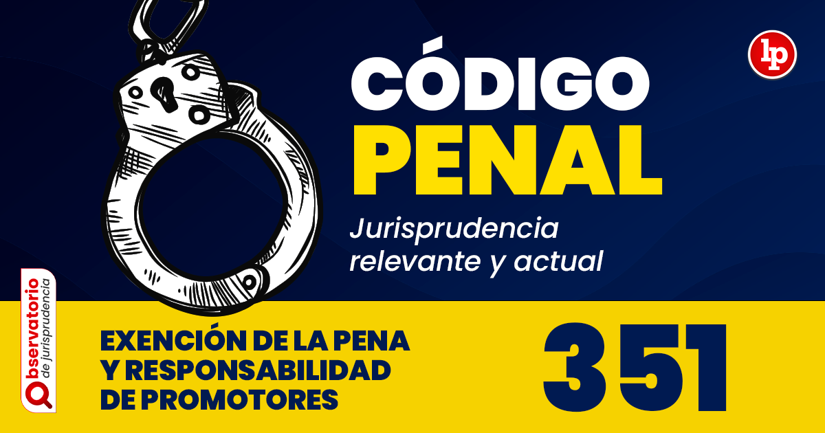 Qué establece el artículo 351 del Código Penal sobre delitos y consecuencias