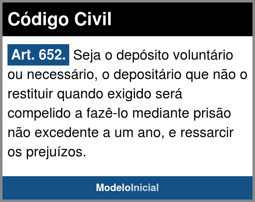 Qué establece el artículo 652 del Código Civil y Comercial