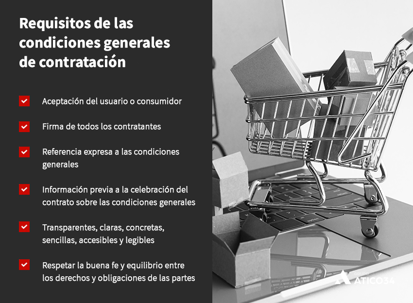 Qué son las Condiciones Generales de Contratación