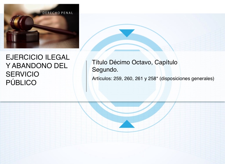 que son los articulos 259 y 260 del codigo penal federal