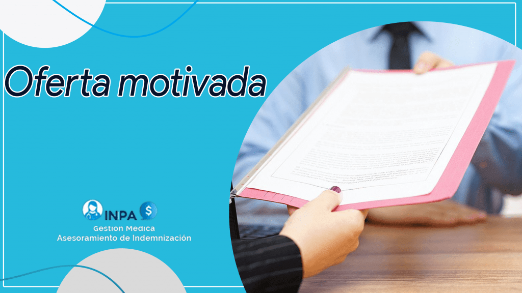 Se puede ACEPTAR OFERTA MOTIVADA y SEGUIR RECLAMANDO