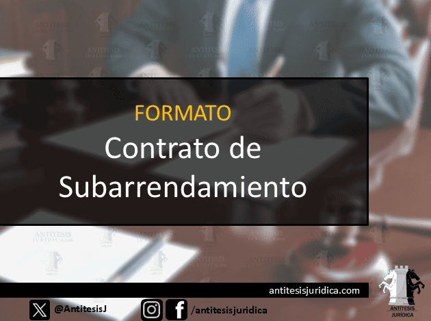 Subarrendatario: REQUISITOS LEGALES y Consejos Claves